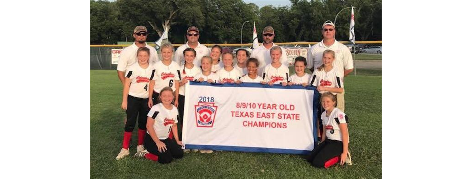 Columbus- 2018 Minor Softball Texas East State Champions