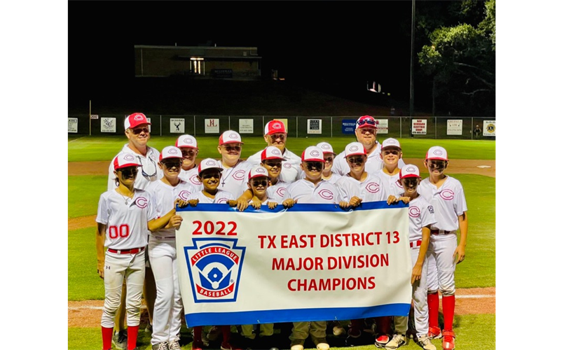2022 Tx East District 13 Major Baseball Champions- Columbus